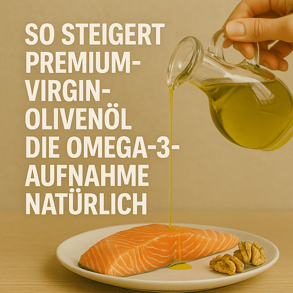 So steigert Premium-Virgin-Olivenöl die Omega-3-Aufnahme natürlich