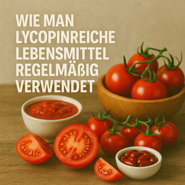 Wie man lycopinreiche Lebensmittel regelmäßig verwendet
