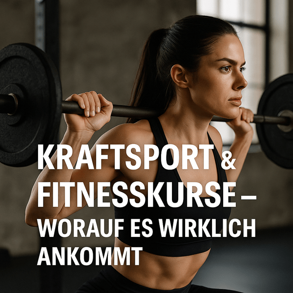 Worauf sollte man beim Kraftsport und in Fitnesskursen achten? - WebInfos 24