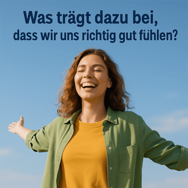 Was trägt dazu bei, dass wir uns richtig gut fühlen?