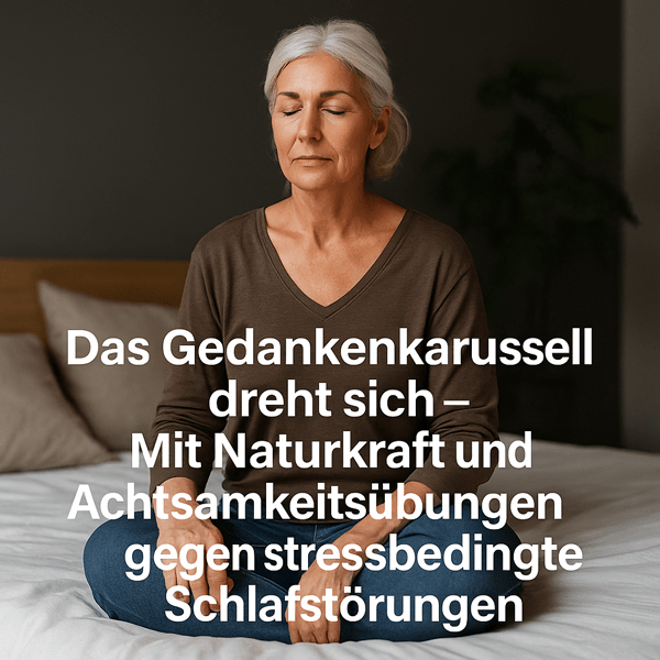 Das Gedankenkarussell dreht sich - Mit Naturkraft und Achtsamkeitsübungen gegen stressbedingte Schlafstörungen
