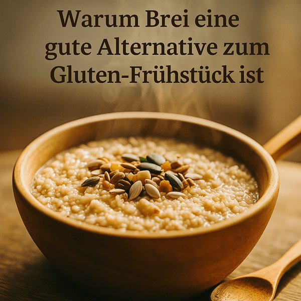 Warum Brei eine gute Alternative zum Gluten-Frühstück ist