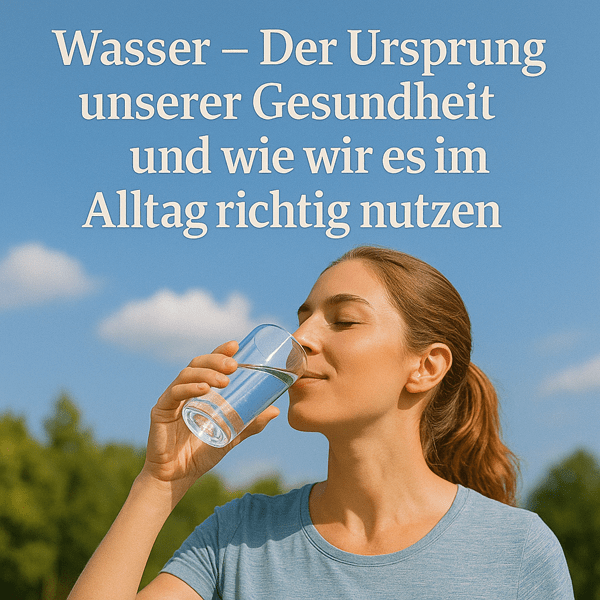 Wasser – Der Ursprung unserer Gesundheit und wie wir es im Alltag richtig nutzen