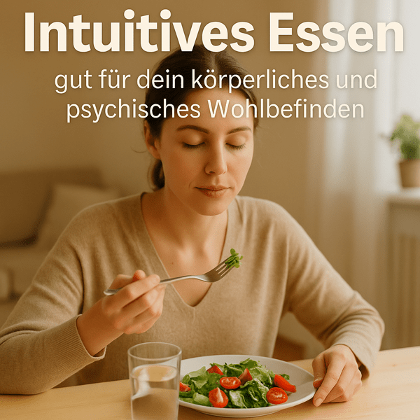 Intuitives Essen – gut für dein körperliches und psychisches Wohlbefinden