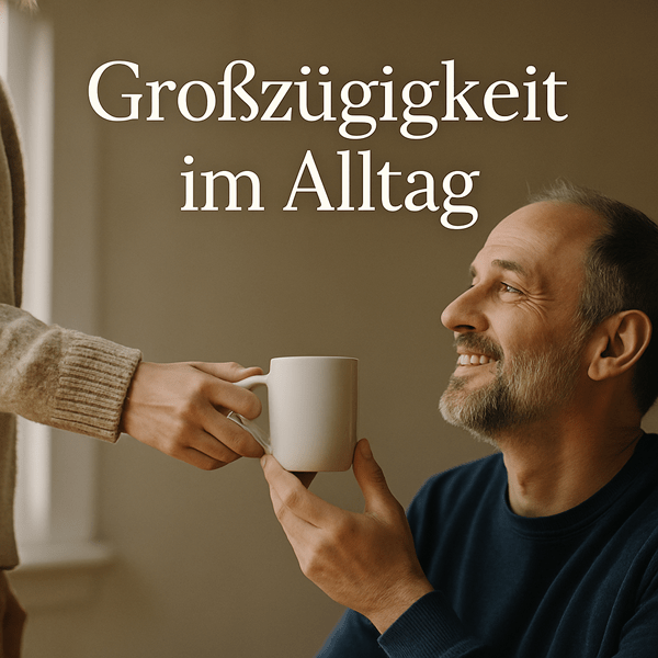 Großzügigkeit im Alltag – wie Geben unser Denken, unser Erleben und unser inneres Gleichgewicht verändert