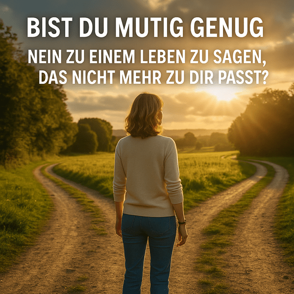 Bist du mutig genug, NEIN zu einem Leben zu sagen, das nicht mehr zu dir passt?