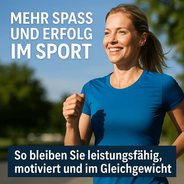Mehr Spaß und Erfolg im Sport – so bleiben Sie leistungsfähig, motiviert und im Gleichgewicht