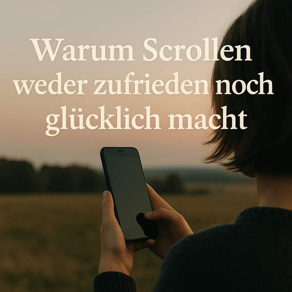 Warum Scrollen weder zufrieden noch glücklich macht