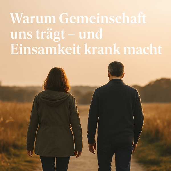 Warum Gemeinschaft uns trägt – und Einsamkeit krank macht