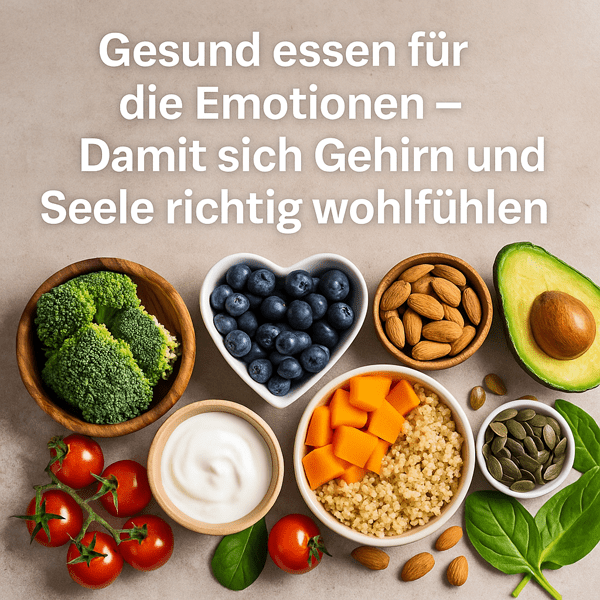 Gesund essen für die Emotionen – Damit sich Gehirn und Seele richtig wohlfühlen