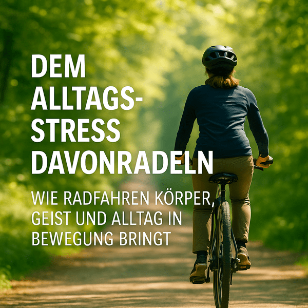 Dem Alltagsstress davonradeln – wie Radfahren Körper & Geist entspannt