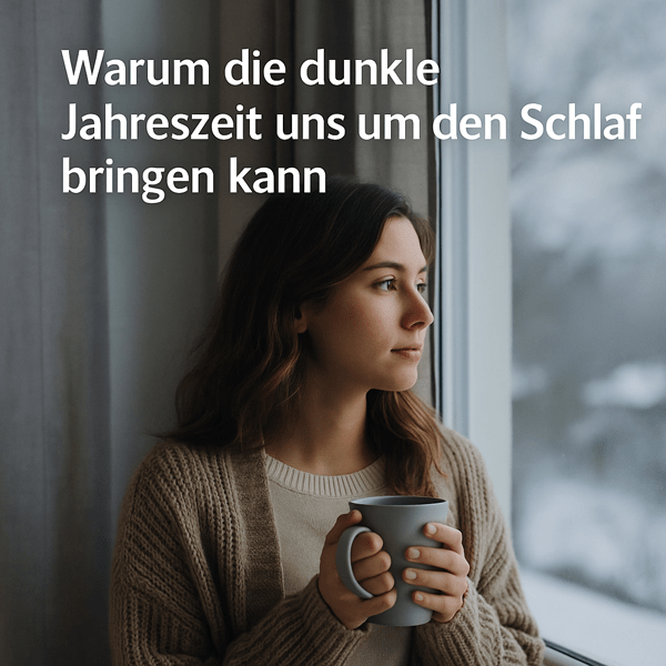 Warum die dunkle Jahreszeit uns um den Schlaf bringen kann