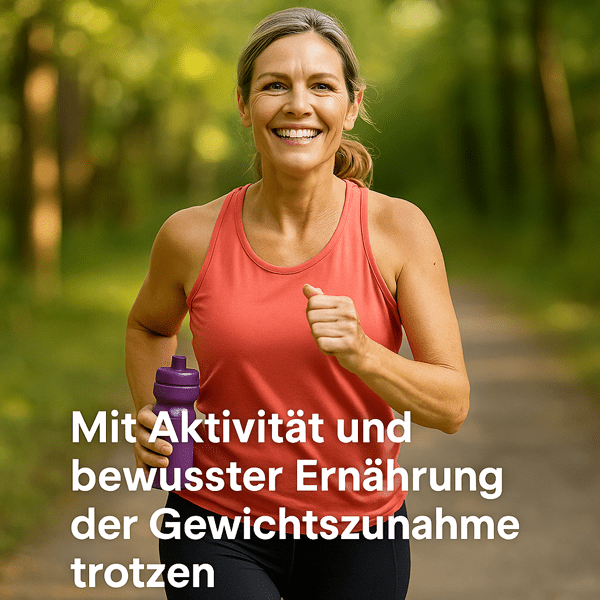Mit Aktivität und bewusster Ernährung der Gewichtszunahme trotzen