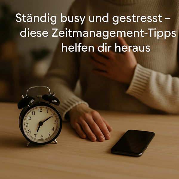 Ständig busy und gestresst – diese Zeitmanagement-Tipps helfen dir heraus