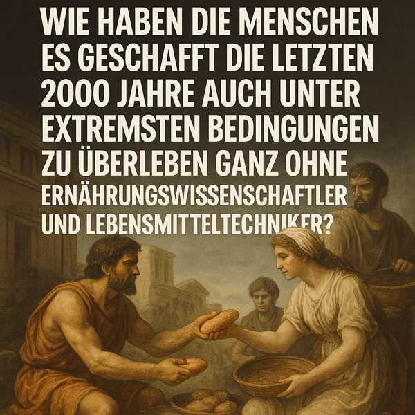 Überleben ohne Ernährungswissenschaft – was wir aus 2000 Jahren Menschheitsgeschichte lernen können