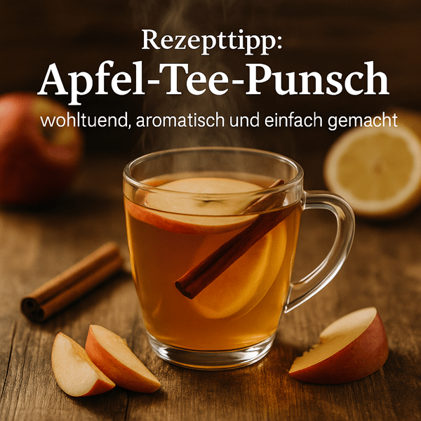 Rezepttipp: Apfel-Tee-Punsch – warum das warme Ritual mehr kann als wärmen
