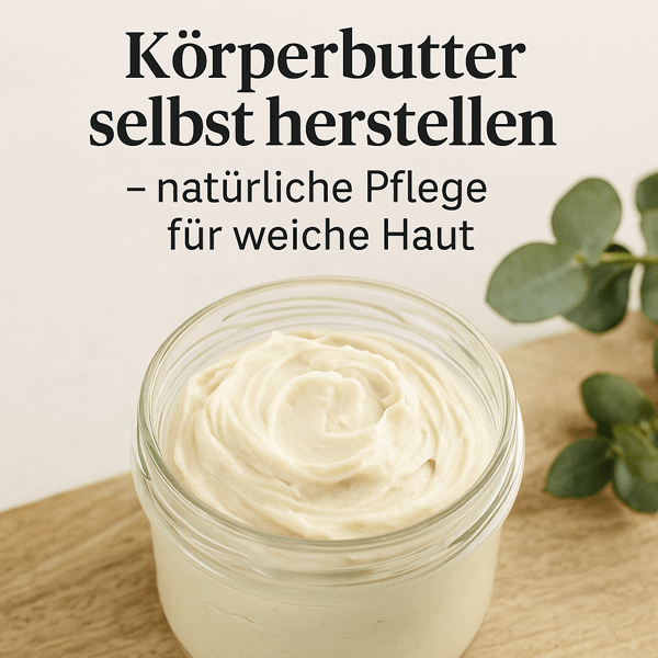 Körperbutter selbst herstellen – natürliche Pflege für weiche, gesunde Haut
