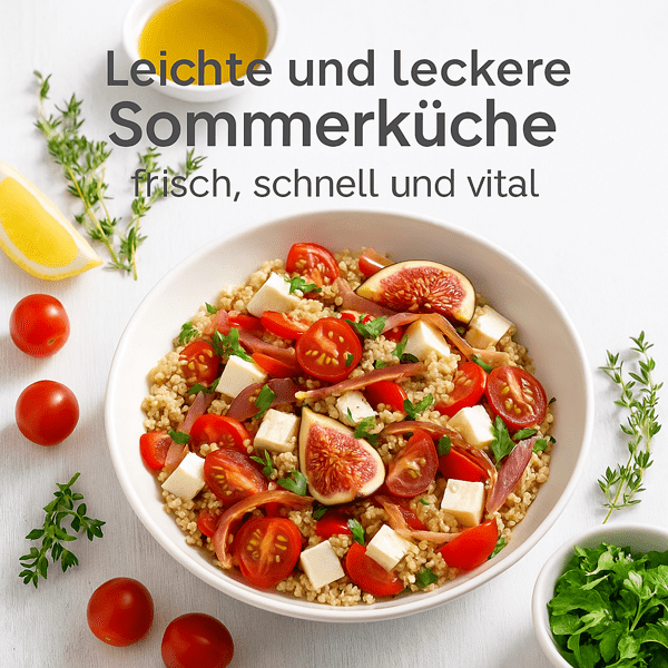 Leichte und leckere Sommerküche – frisch, schnell und vital