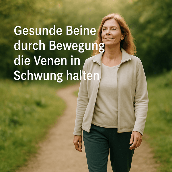 Gesunde Beine – durch Bewegung die Venen in Schwung halten