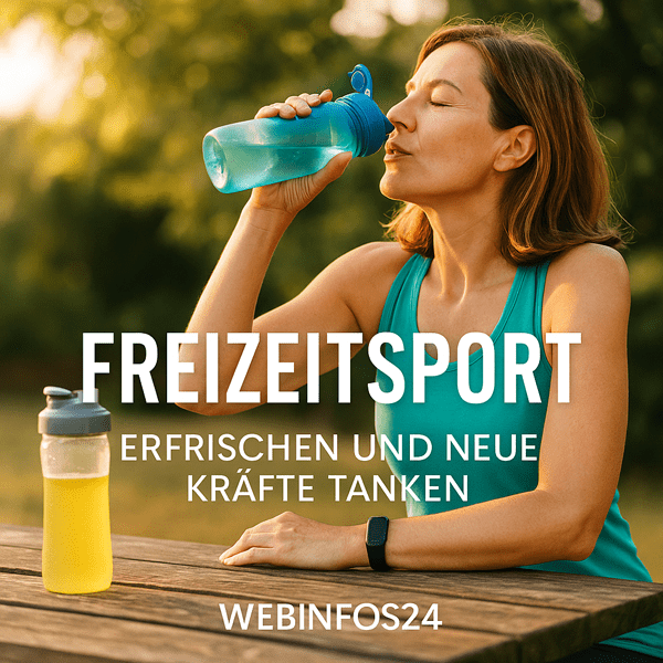 Freizeitsport - Wie Bewegung, Flüssigkeit und Mineralstoffbalance zusammenspielen