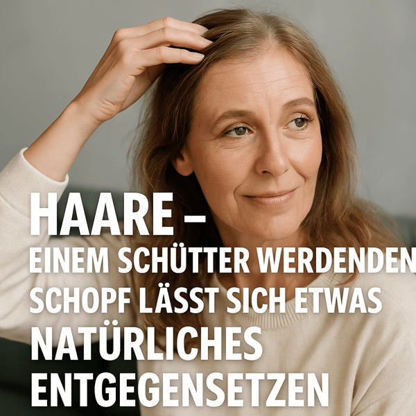 Haare – Einem schütter werdenden Schopf lässt sich etwas Natürliches entgegensetzen