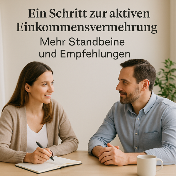 Ein Schritt zur aktiven Einkommensvermehrung – Mehr Standbeine und Empfehlungen
