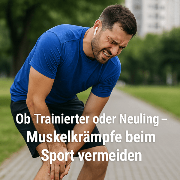 Ob Trainierter oder Neuling - Muskelkrämpfe beim Sport vermeiden