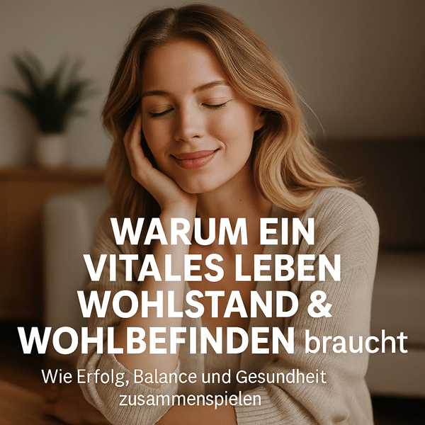 Warum ein vitales Leben Wohlstand und Wohlbefinden braucht - WebInfos24 Blog